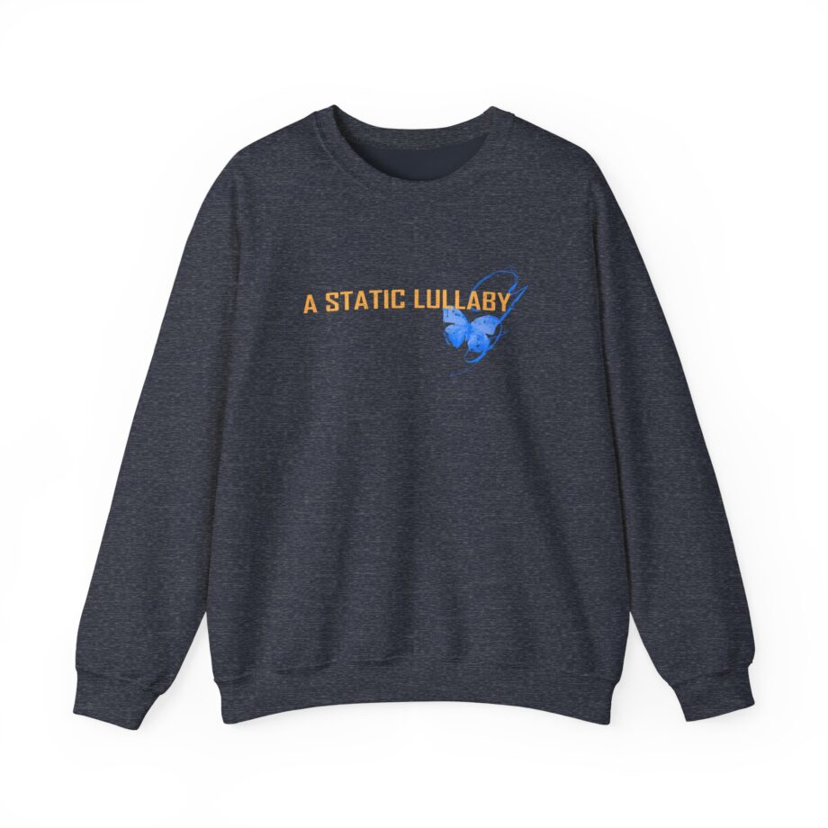 A Static Lullaby Butterfly Unisex Heavy Blend™ Crewneck Sweatshirt