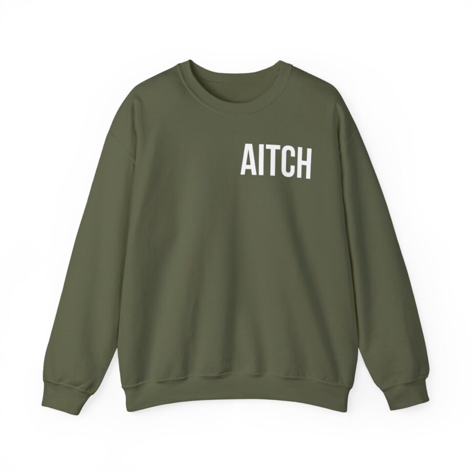 Aitch Pocket Logo Unisex Heavy Blend™ Crewneck Sweatshirt