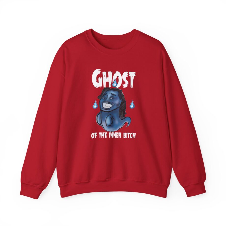 Aba and Preach Ghost of the Inner Bitch Unisex Heavy Blend™ Crewneck Sweatshirt