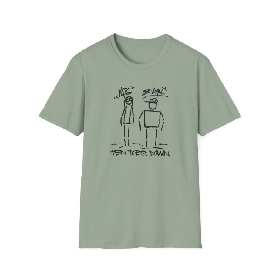 8ball Mjg Ten Toes Down Unisex Softstyle T-Shirt