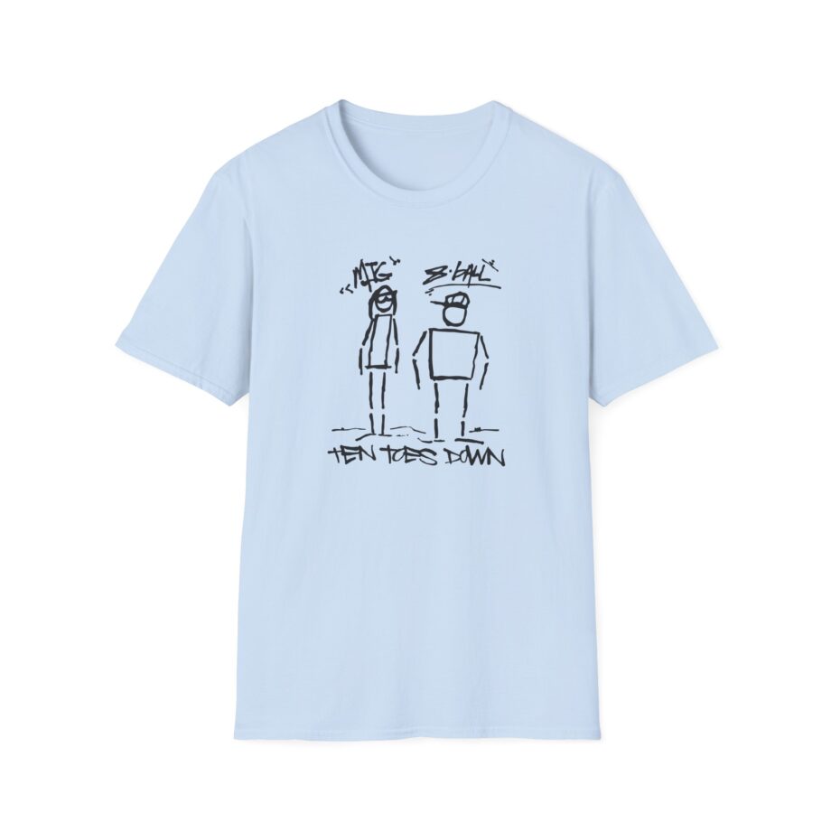 8ball Mjg Ten Toes Down Unisex Softstyle T-Shirt