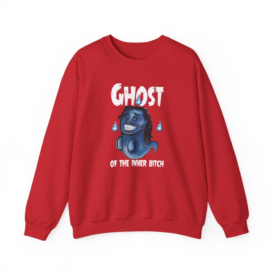 Aba and Preach Ghost of the Inner Bitch Unisex Heavy Blend™ Crewneck Sweatshirt