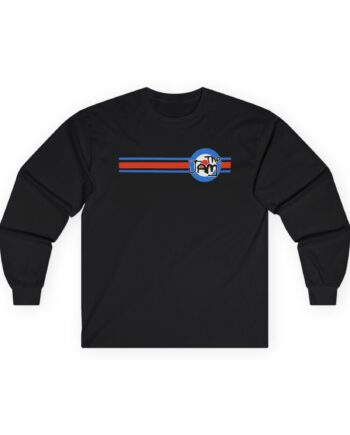 TJ Target Stripe Unisex Ultra Cotton Long Sleeve Tee