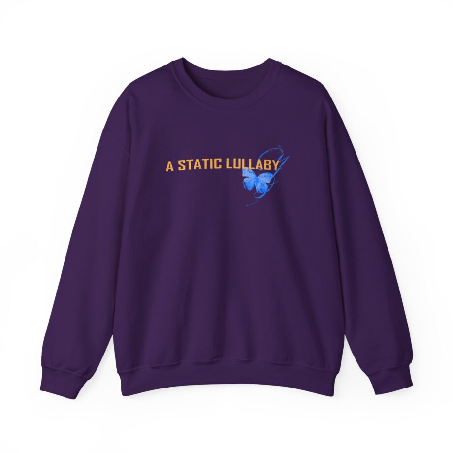 A Static Lullaby Butterfly Unisex Heavy Blend™ Crewneck Sweatshirt