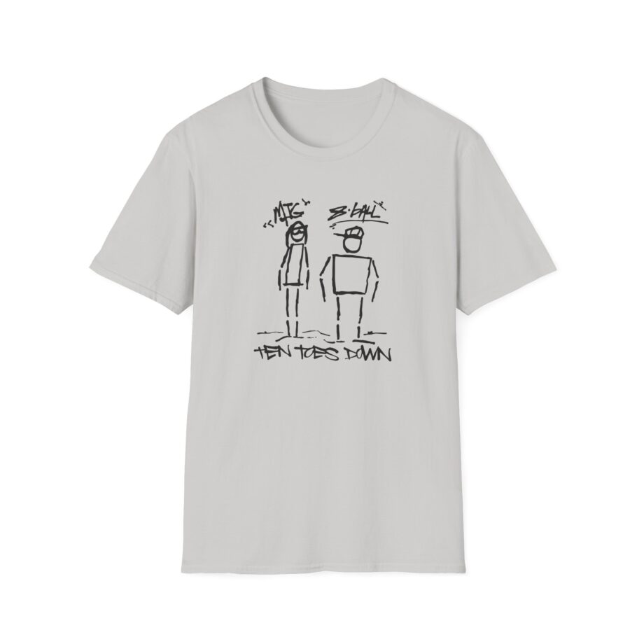8ball Mjg Ten Toes Down Unisex Softstyle T-Shirt