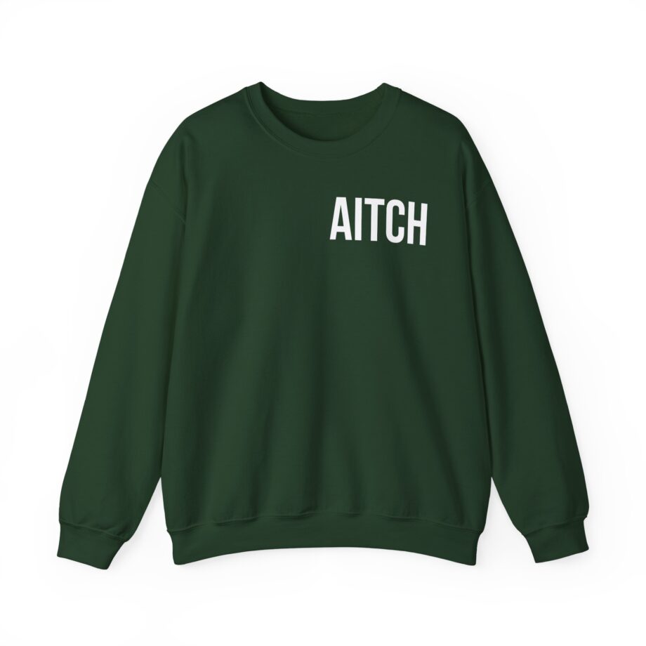 Aitch Pocket Logo Unisex Heavy Blend™ Crewneck Sweatshirt
