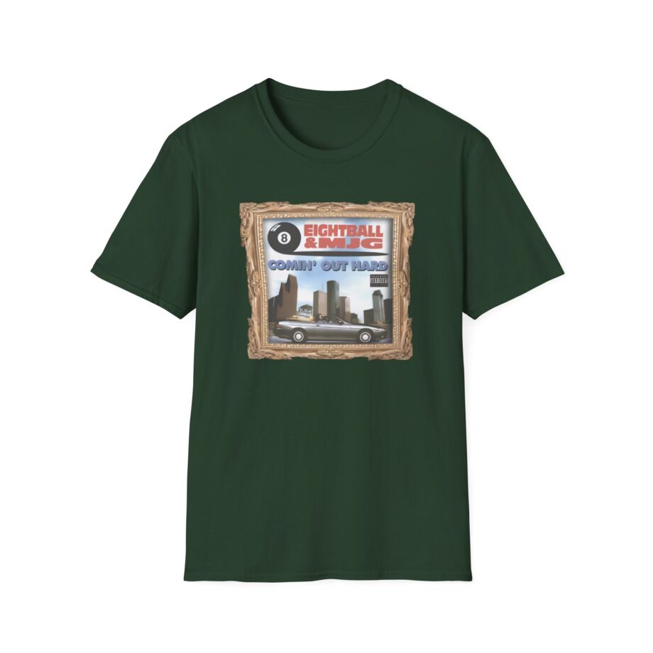 8ball Mjg Comin Out Hard Unisex Softstyle T-Shirt