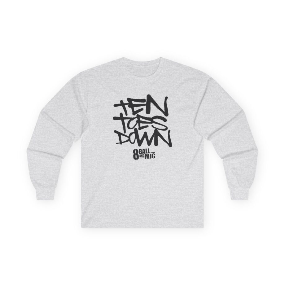 8ball Mjg Ten Toes Down Unisex Ultra Cotton Long Sleeve Tee