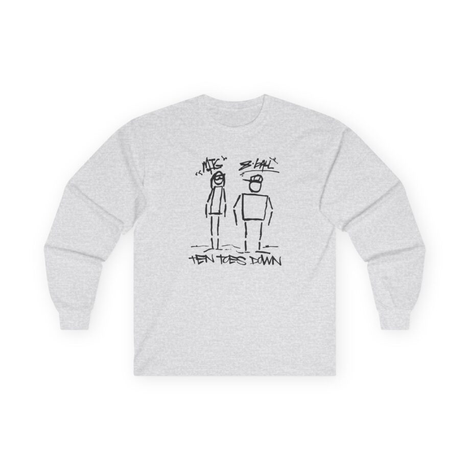 8ball Mjg Ten Toes Down Unisex Ultra Cotton Long Sleeve Tee