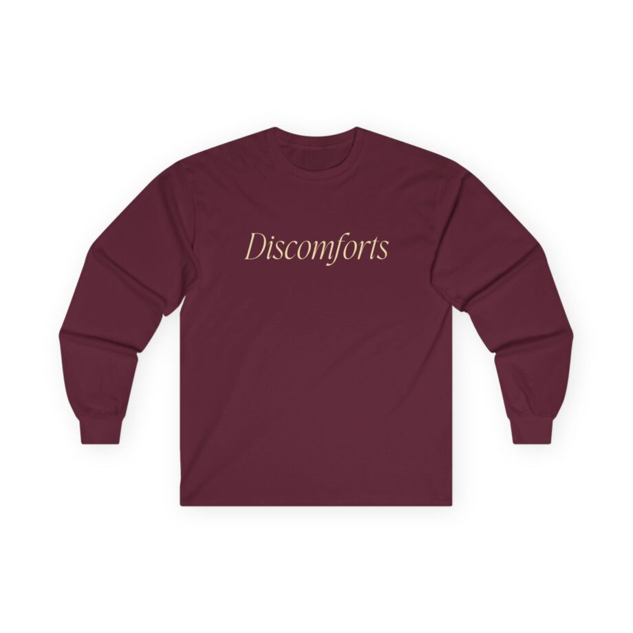 Albin Lee Meldau Discomforts Unisex Ultra Cotton Long Sleeve Tee