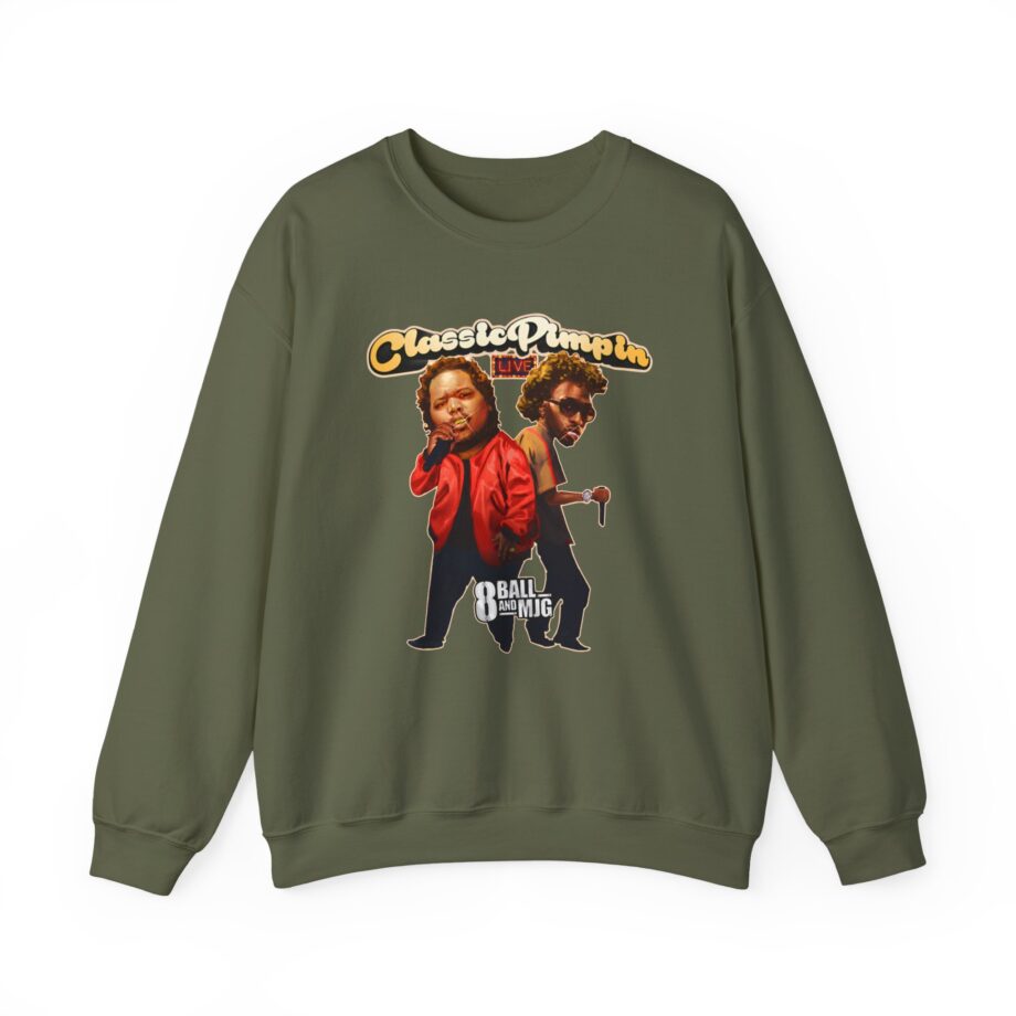 8ball Mjg Classic Pimpin Unisex Heavy Blend™ Crewneck Sweatshirt