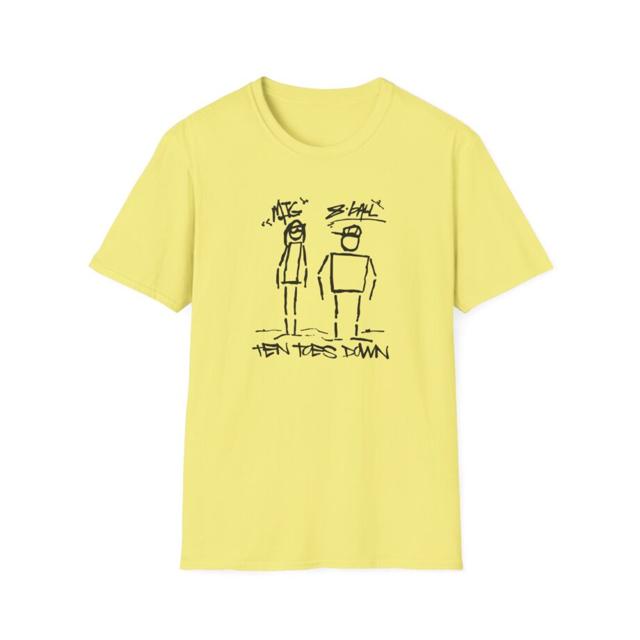 8ball Mjg Ten Toes Down Unisex Softstyle T-Shirt