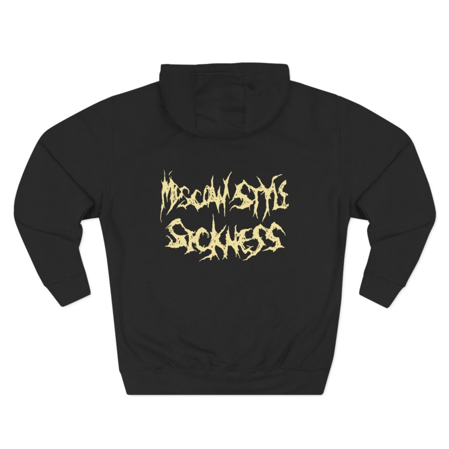 Abominable Putridity Zombies Three-Panel Fleece Hoodie