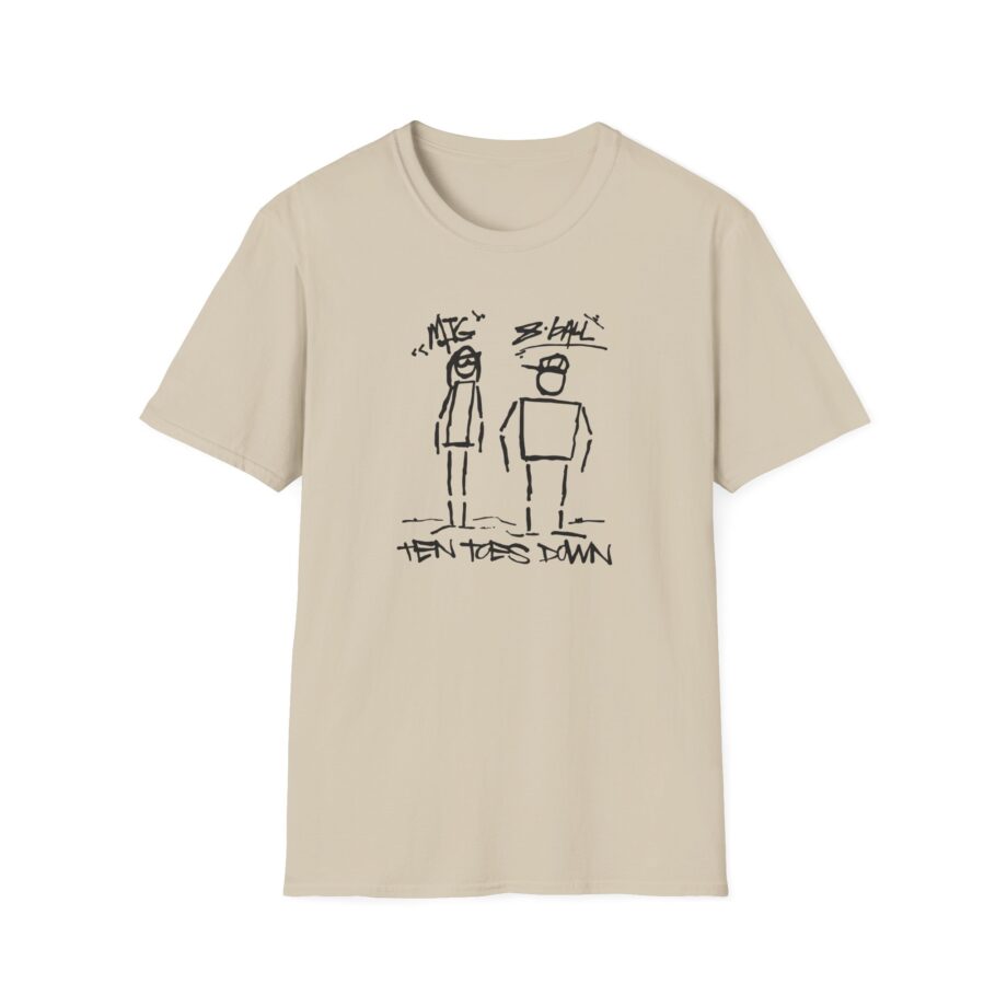 8ball Mjg Ten Toes Down Unisex Softstyle T-Shirt