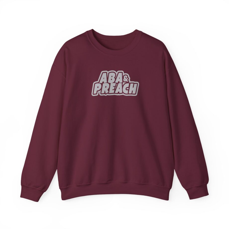 Aba and Preach Unisex Heavy Blend™ Crewneck Sweatshirt