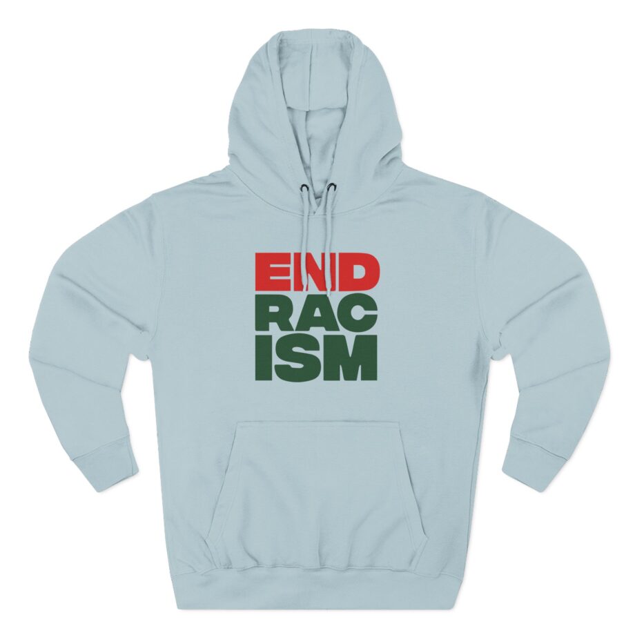 A Tribe Called End Racism Three-Panel Fleece Hoodie