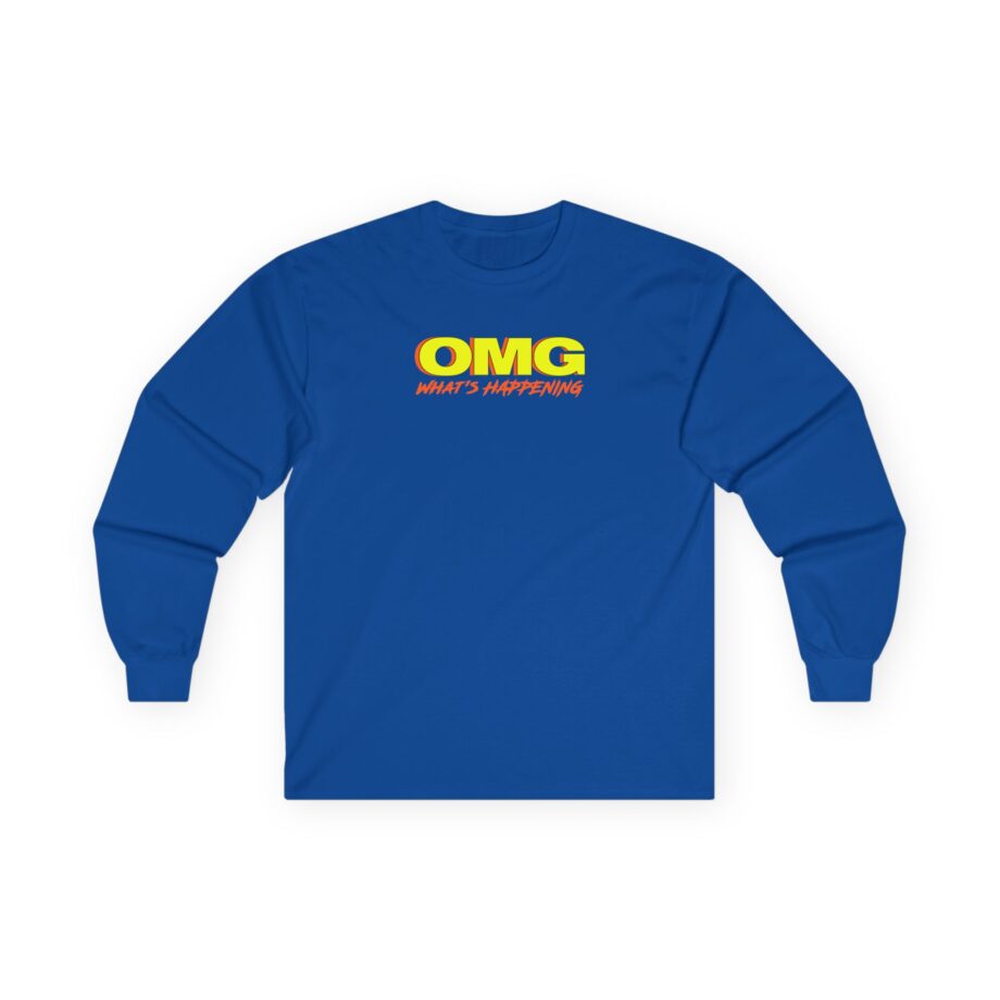 AM OMG Unisex Ultra Cotton Long Sleeve Tee