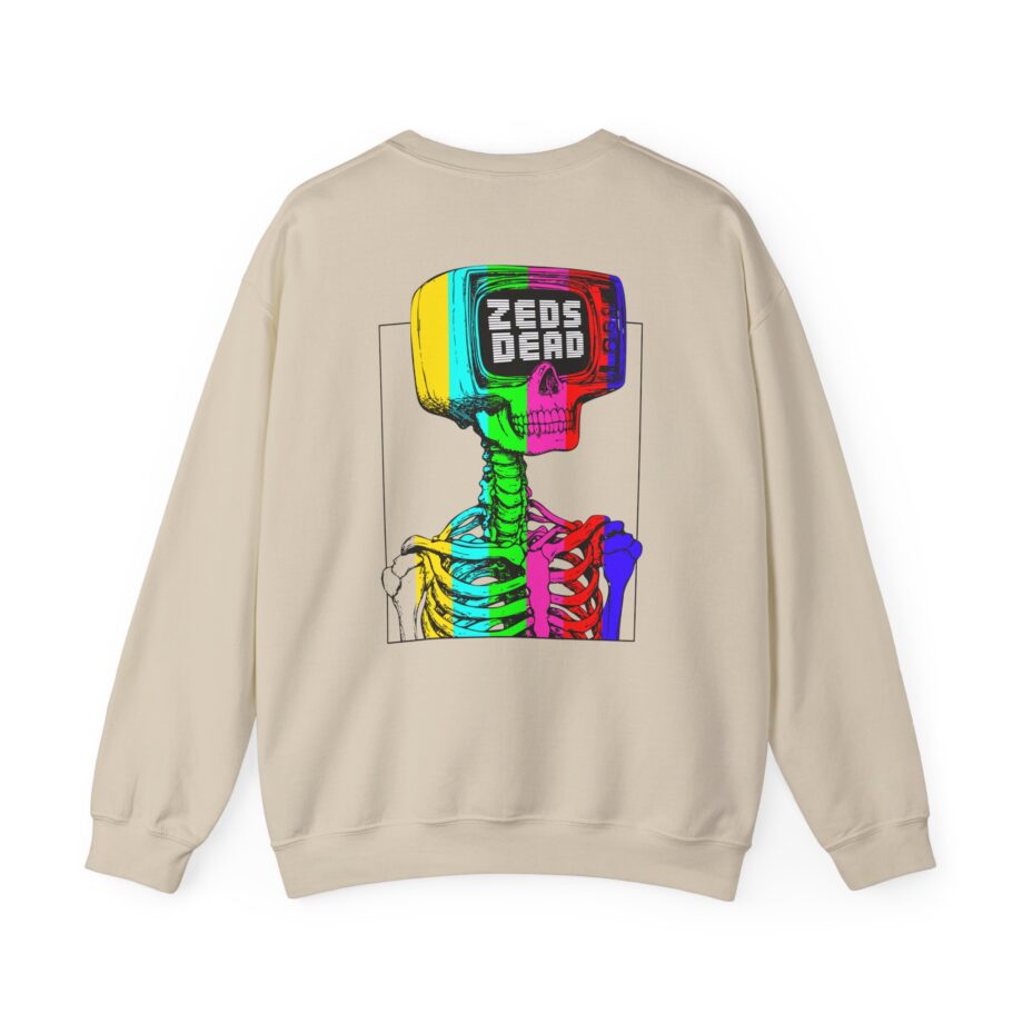 Zeds Dead Test Pattern Unisex Heavy Blend™ Crewneck Sweatshirt
