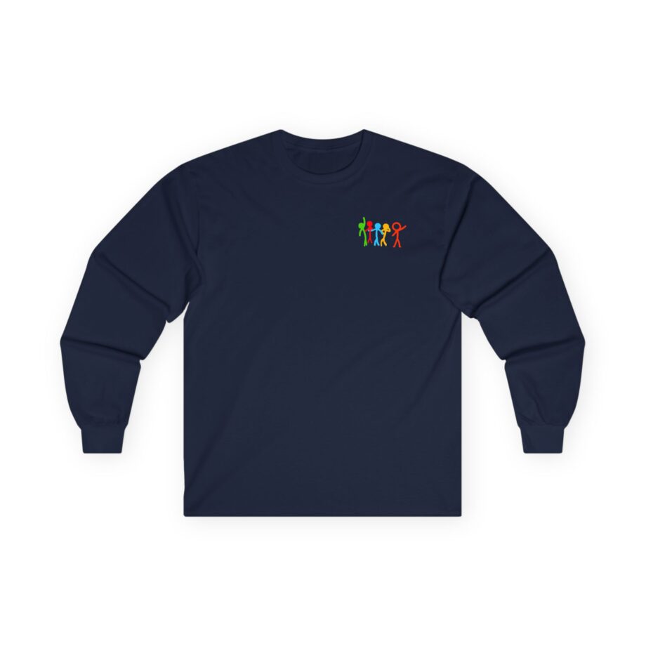 Alan Becker Figure Unisex Ultra Cotton Long Sleeve Tee