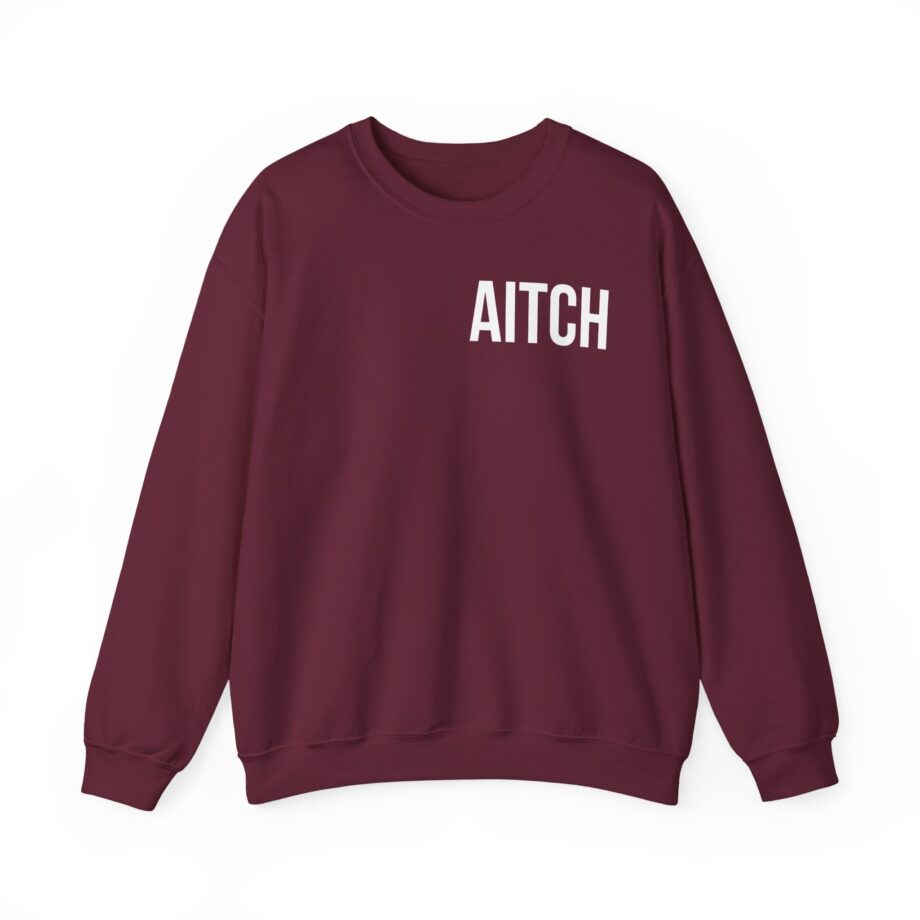 Aitch Pocket Logo Unisex Heavy Blend™ Crewneck Sweatshirt