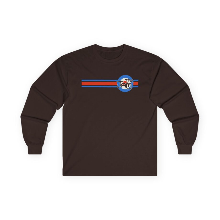 TJ Target Stripe Unisex Ultra Cotton Long Sleeve Tee