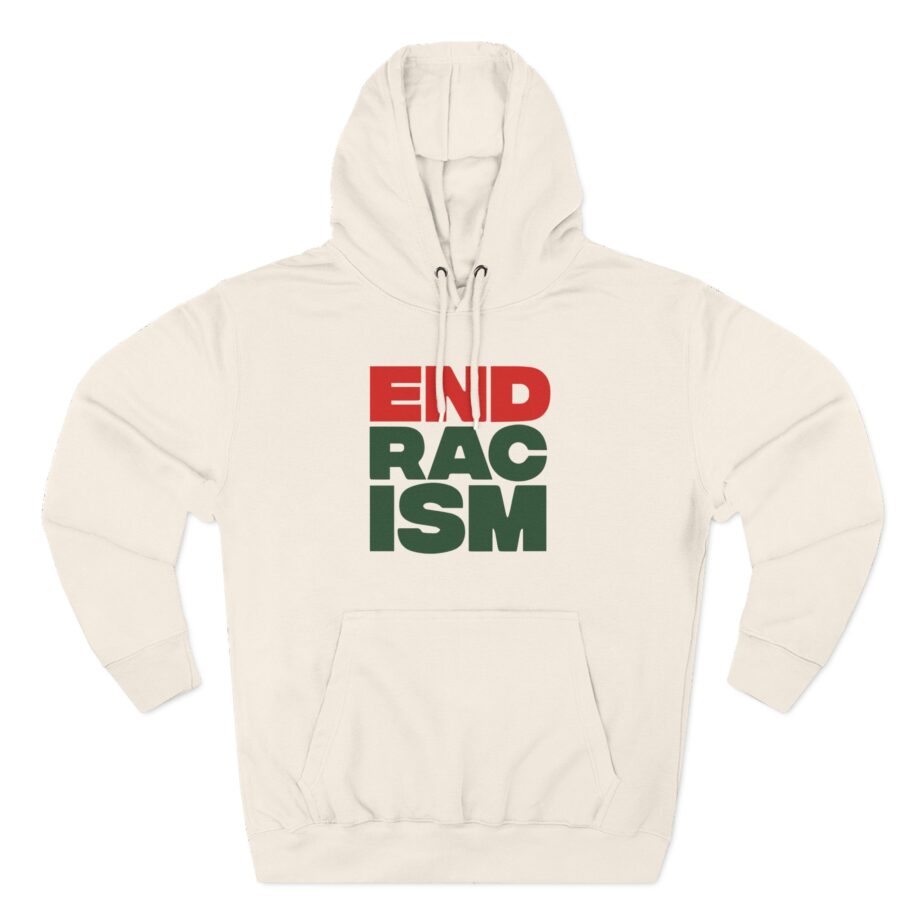 A Tribe Called End Racism Three-Panel Fleece Hoodie