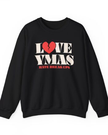 You Me at Six Love Ymas, Hate Breakups Unisex Heavy Blend™ Crewneck Sweatshirt