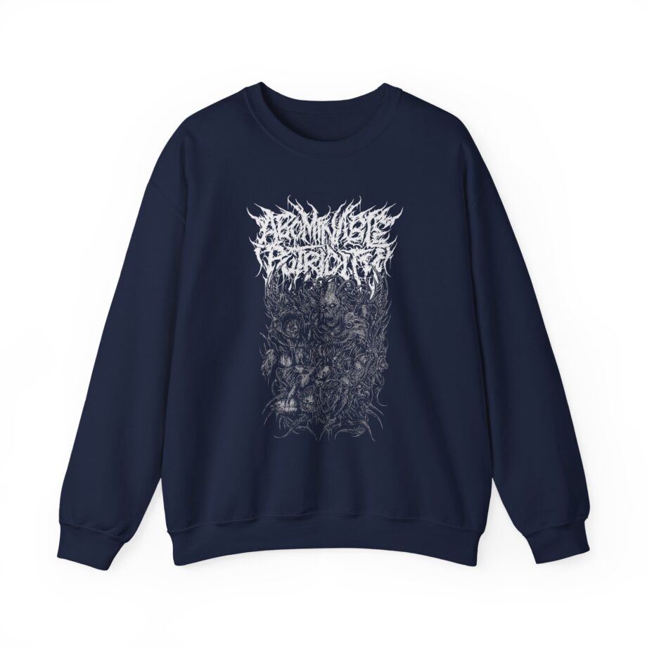 Abominable Putridity Biomechanical Putrefaction Unisex Heavy Blend™ Crewneck Sweatshirt