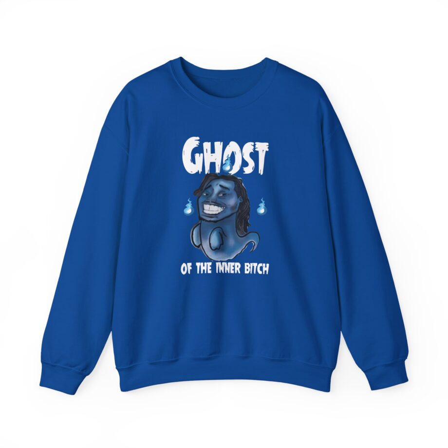 Aba and Preach Ghost of the Inner Bitch Unisex Heavy Blend™ Crewneck Sweatshirt