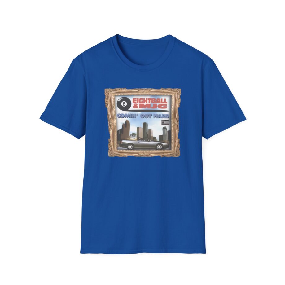 8ball Mjg Comin Out Hard Unisex Softstyle T-Shirt