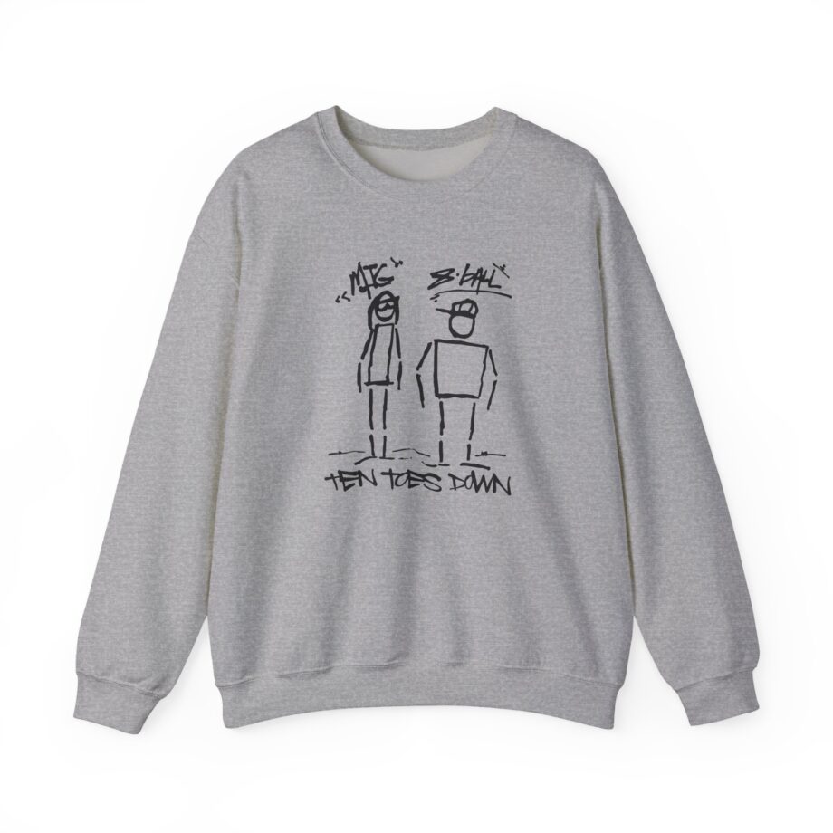 8ball Mjg Ten Toes Down Unisex Heavy Blend™ Crewneck Sweatshirt