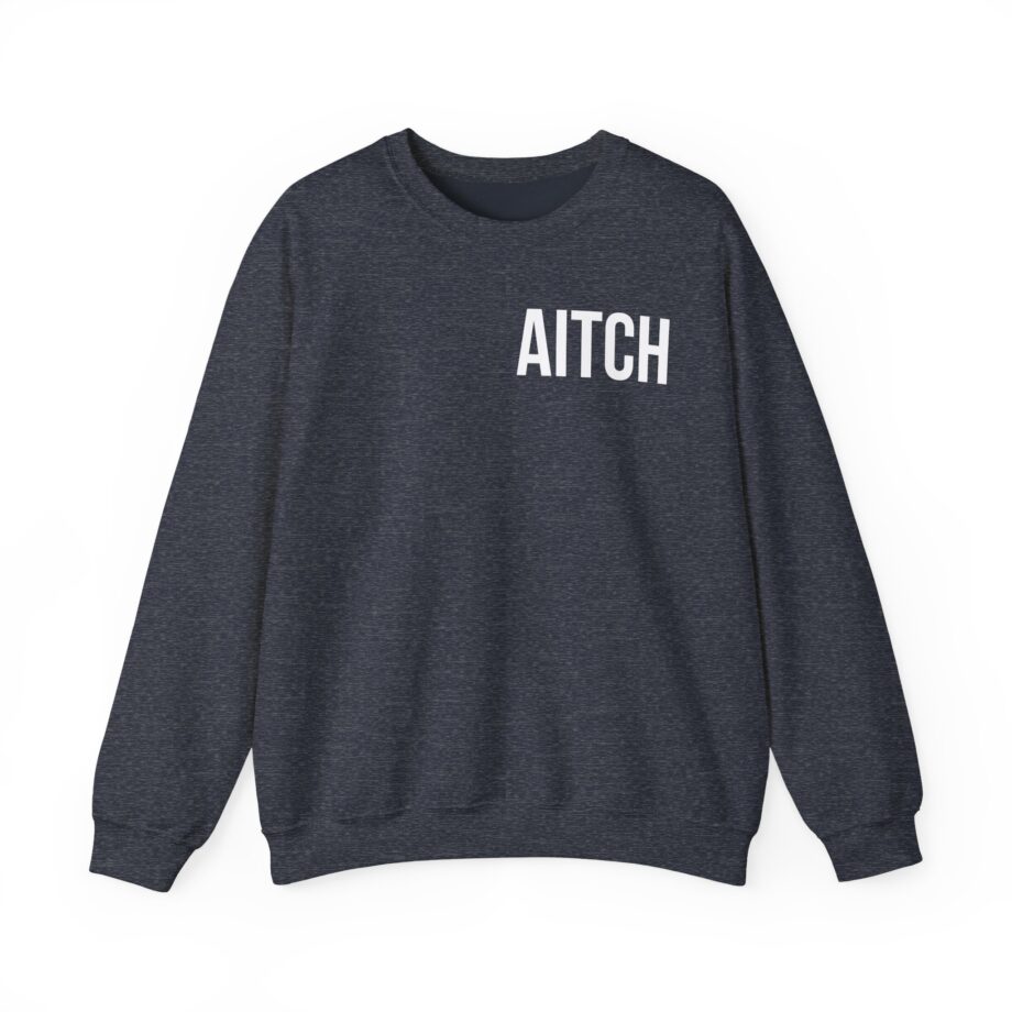 Aitch Pocket Logo Unisex Heavy Blend™ Crewneck Sweatshirt