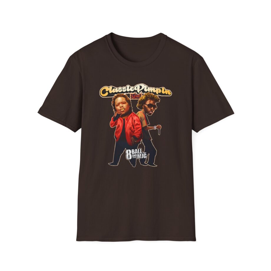 8ball Mjg Classic Pimpin Unisex Softstyle T-Shirt