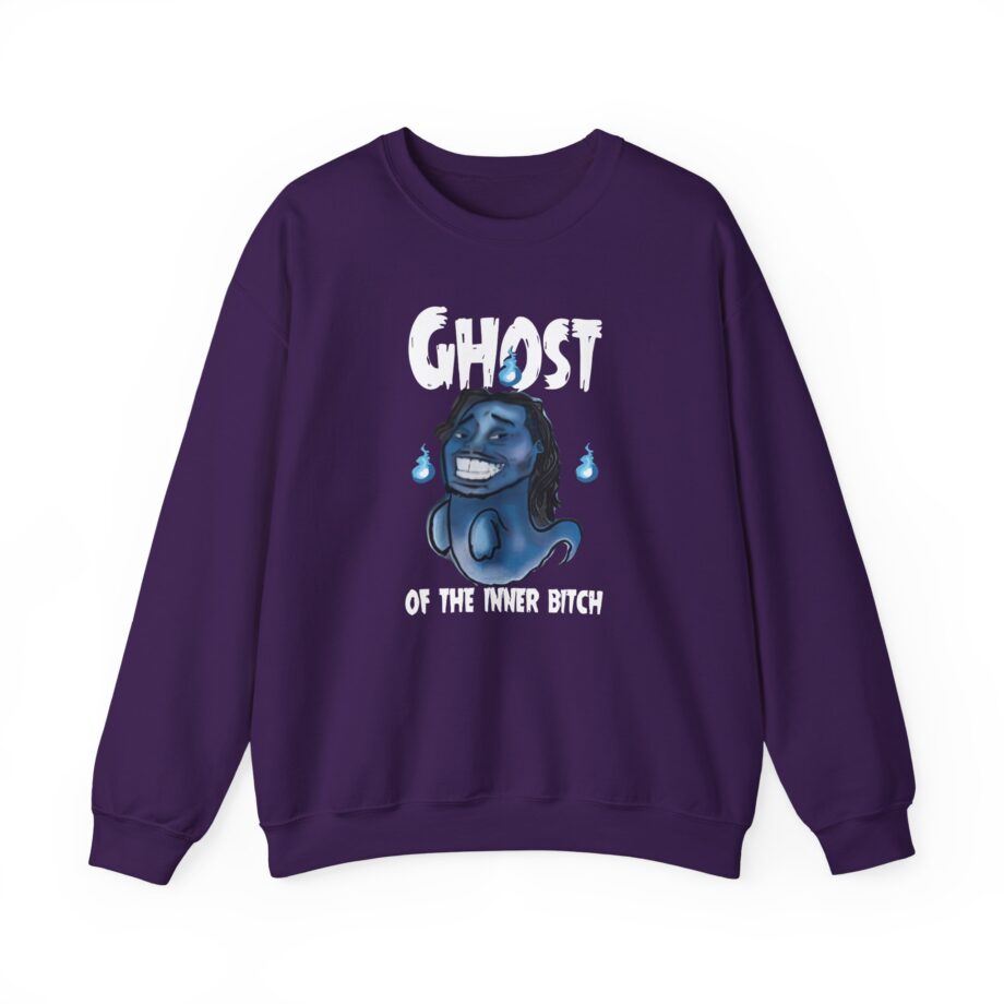 Aba and Preach Ghost of the Inner Bitch Unisex Heavy Blend™ Crewneck Sweatshirt