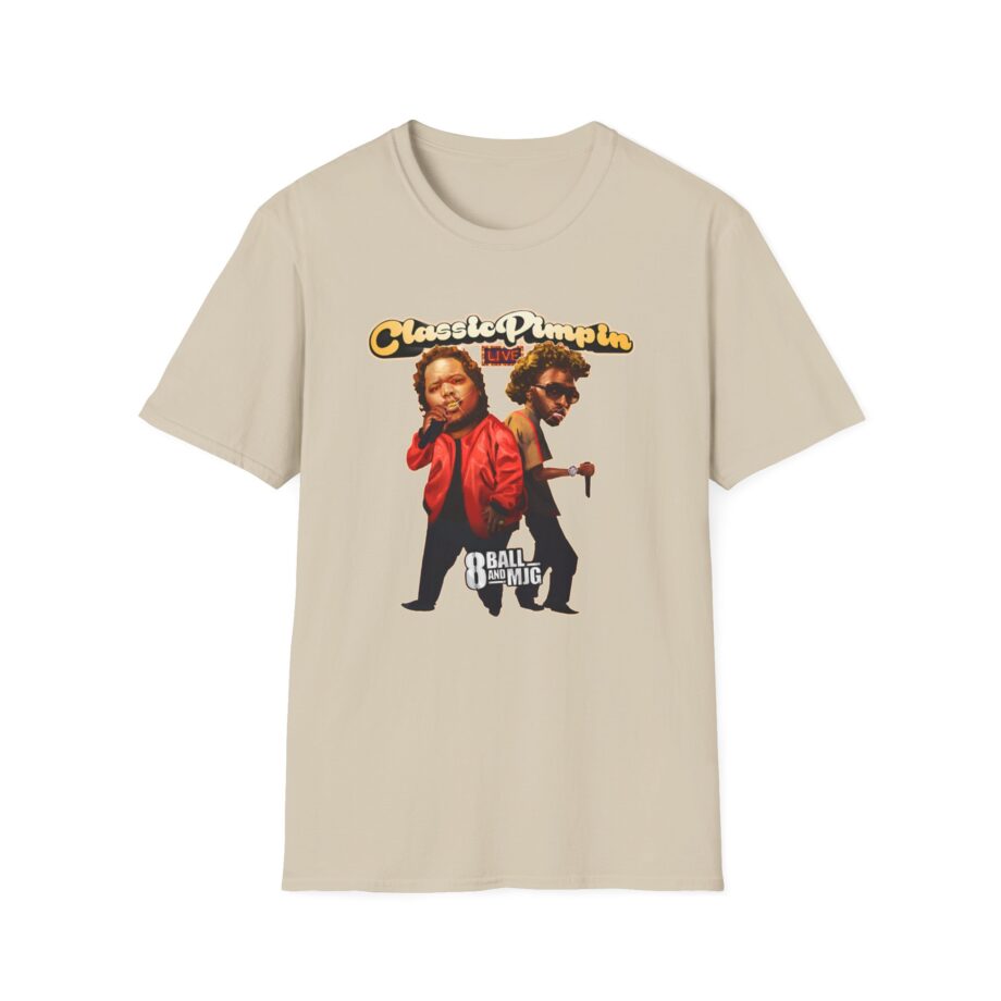 8ball Mjg Classic Pimpin Unisex Softstyle T-Shirt
