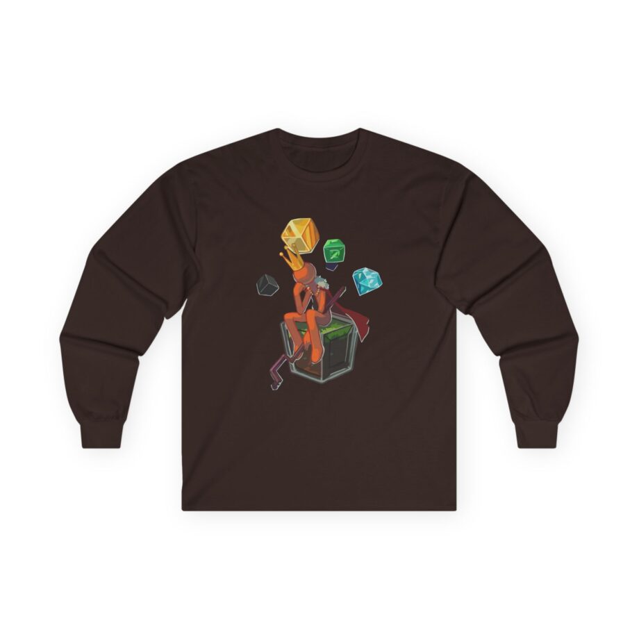 Alan Becker King Orange Unisex Ultra Cotton Long Sleeve Tee