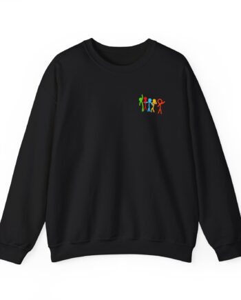 Alan Becker Figure Unisex Heavy Blend™ Crewneck Sweatshirt