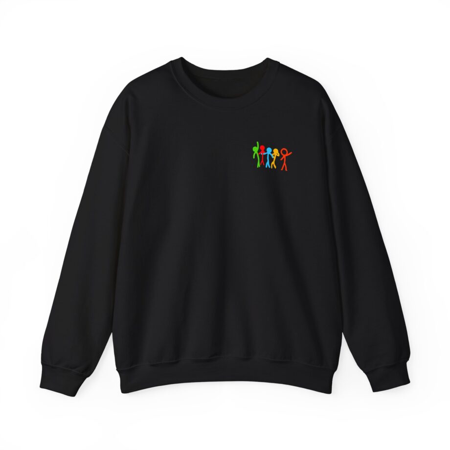Alan Becker Figure Unisex Heavy Blend™ Crewneck Sweatshirt